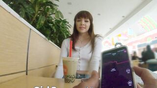 GIRLCUM Tiny Tit Noisy Groaning Dark Haired Jizzes Multiple Times