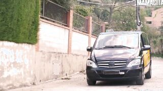 MAMACITAZ - (Emilio Ardana, Aisha) - Fake Taxi Driver Bangs Bae Teenie Into His Vehicle