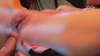 Red oral sex hot into african gloves expertly sucks and gets butt banged inside bed
