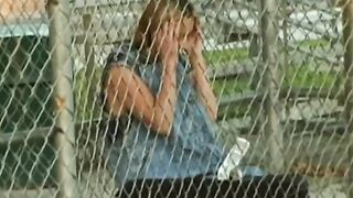 2 young lesbians into mini skirts plowed each other's twat with a toy
