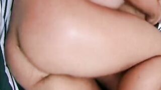 Vulgar stud's blow up doll comes alive and he fucks her inside bed