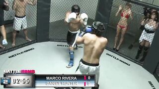 Blonde teenage Monique Alexander gets banged! inside the ring