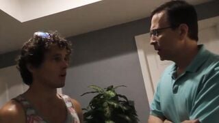 Cuckold step brother and dad see Lana Rhoades takes bbcs