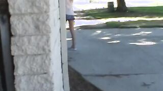Vulgar stud fingered and licks a Bombshell babes twat and hardcore fucks it on the sofa