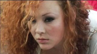 Nice round titted red bj bitch got stunning banged from babe rod hunk inside room