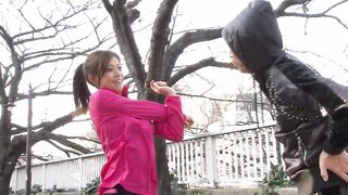 sexy japanese sporty thot gets boned!