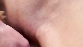 Exclusive dildo with masturbation sex tape and camera into the toilet, pointing to Emma's clit