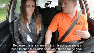 Throatfucked 18 year old fucked public inside vehicle by BWC instructor