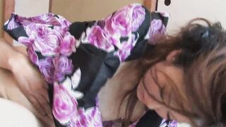 19 Year Old Japanese has sex with a friend and he comes into her twat. Japanese Amateur Sex