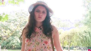 23 years older cheeky 18 year old Francesca Dicaprio having a rough anal sex