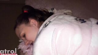 MY VULGAR STEP DAUGHTER WANTS A JIZZED