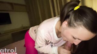 MY VULGAR STEP DAUGHTER WANTS A JIZZED