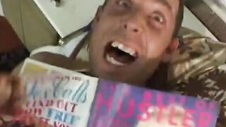 Inked stud gets a blow job and his penis rode by Bae whore