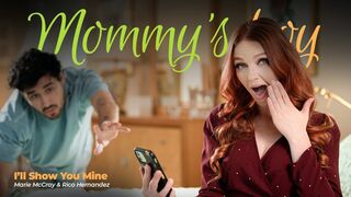 MOMMY'S BOY - OMG I Accidentally Sent A Penis Pic To My Stunning Cutie Red Haired Stepmom!