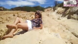RESTING BAREFOOT