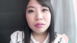 Kaede Morimoto is an amateur young lady who wants to be a celeb and answers an online ad to meet into Tokyo and tape a Japanese Adult sex tape NO MOSAIC bj and cunt fingers pt2