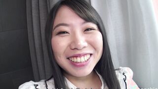 Kaede Morimoto is an amateur young lady who wants to be a celeb and answers an online ad to meet into Tokyo and tape a Japanese Adult sex tape NO MOSAIC bj and cunt fingers pt2