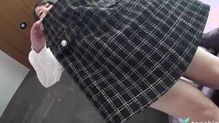 Kaede Morimoto is an amateur young lady who wants to be a celeb and answers an online ad to meet into Tokyo and tape a Japanese Adult sex tape NO MOSAIC bj and cunt fingers pt2