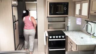 Colombian goddess give twat butt down payment for RV. La Paisa