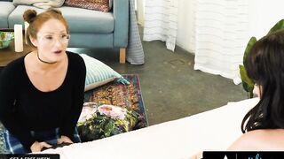 GIRLSWAY - Babe Red Haired College Geeks Fully Discovers Her Sexuality With The Sex Cutie