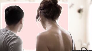VIRGIN TABOO two Step-Brothers double penetration Their Step-Milf
