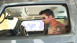 Big Boobed Blonde Shyla Stylez Blows and Fucks His Long Cock