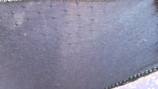 Rubbing Soak Snatch With Slime Lingerie Until I Cum