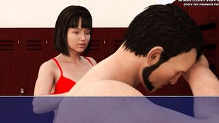 Lily of the Valley | Huge Jugs milf Let's Her Gym Coach Plowed Her Inside The Booty and Cummed Her Just To Make His Mistress Jealous | My sexiest gameplay moments | Part #15