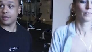 Goddess white thot gets bent over and plowed rough doggy style