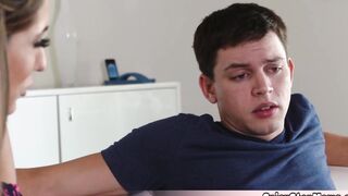 Freaky dude wanted to banged! his lover but ended up fucking she and her stepmom at the same time