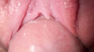 Close up plowed barely legal stepsister, gorgeous creamy snatch