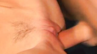 Barely legal hoe blows on 3 rough dicks at the same time