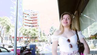 Shy teenage College goddess uses porn to pay for her expensive lifestyle
