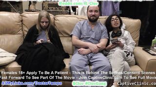 $CLOV Doctor Tampa Examines His Newest Specimen, Pure Orphan Jasmine Rose Who's Been Adopted By Great Samaritan Health Labs As Their Newest "Corporate Slaves" @CaptiveClinic.com