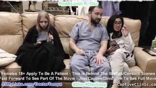 $CLOV Doctor Tampa Examines His Newest Specimen, Pure Orphan Jasmine Rose Who's Been Adopted By Great Samaritan Health Labs As Their Newest "Corporate Slaves" @CaptiveClinic.com