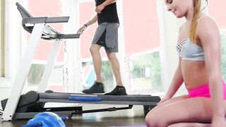 TheRealWorkout - babe Fit Eighteen Daisy Stone Banged By Long Penis