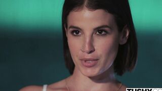 TUSHY LaSirena shares husband with Gabbie into anal 3some