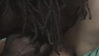 Big Ebony bbcs Struggles To Fit In Tight White Girls Twat
