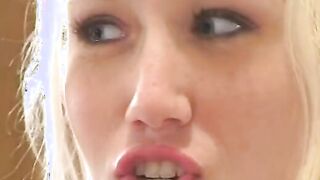 Alana Evans takes cock inside pussy and butt then creampie after ORAL SEX into FMM 3 way
