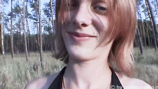 Swallowing cum after oral sex with 18 year old Petty