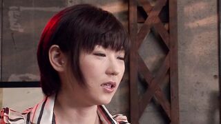 Very sexy Teenie Japanese, she fucks 3 guys into Casting for Amateur porn