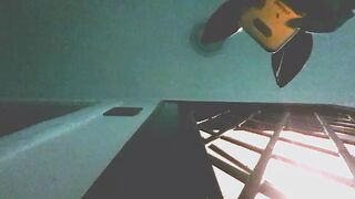 Stairway masturbation part one