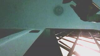 Stairway masturbation part one