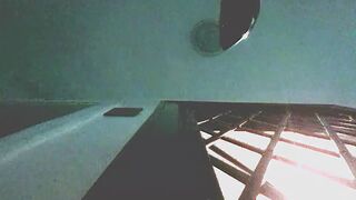 Stairway masturbation part one