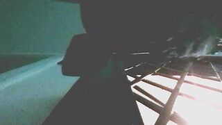 Stairway masturbation part one