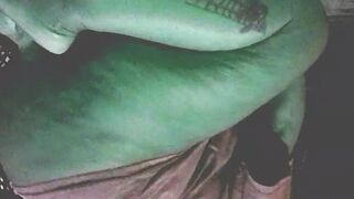 Stairway masturbation part one