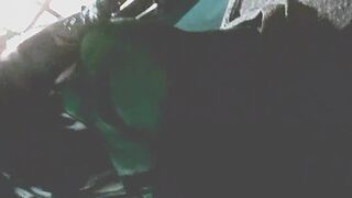 Stairway masturbation part one