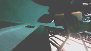 Stairway masturbation part one
