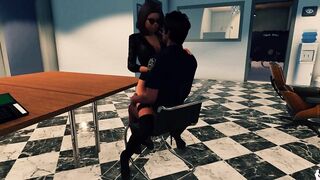 3DXChat - Tiny town life - Anal justice