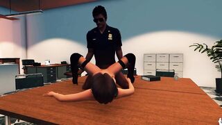 3DXChat - Tiny town life - Anal justice